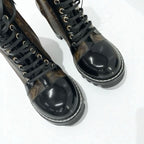Louis Vuitton Star Trail Line Monogram Boots Short Shoes Leather Patent — view 9