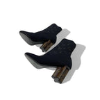 Louis Vuitton Silhouette Line Monogram Boots Short Shoes Fabric Leather — view 6