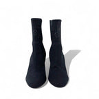 Louis Vuitton Silhouette Line Monogram Boots Short Shoes Fabric Leather — view 2