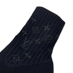 Louis Vuitton Silhouette Line Monogram Boots Short Shoes Fabric Leather — view 9