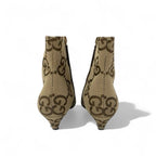 Gucci Boots Short Shoes Canvas Beige Brown Balenciaga GG Logo — view 5