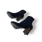 Louis Vuitton Silhouette Line Monogram Boots Short Shoes Fabric Leather — view 6
