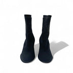 Louis Vuitton Silhouette Line Monogram Boots Short Shoes Fabric Leather — view 2