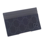 Gucci Bicolor GG Facqc 1048 Card Case Supreme Canvas Black Men — view 3