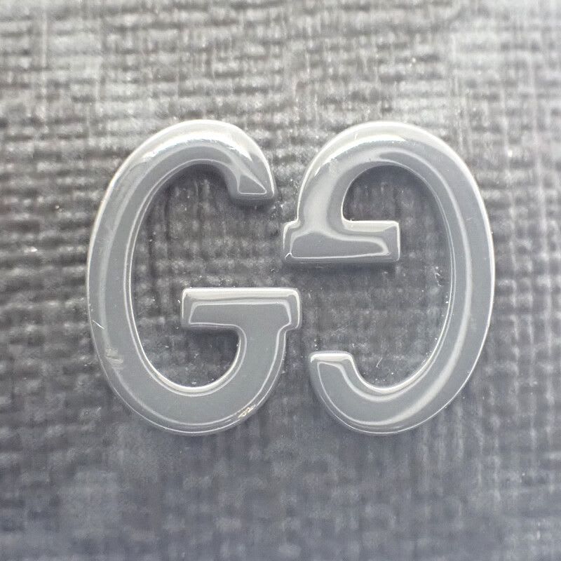 Gucci Bicolor GG Facqc 1048 Card Case Supreme Canvas Black Men — view 7