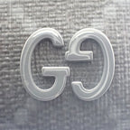 Gucci Bicolor GG Facqc 1048 Card Case Supreme Canvas Black Men — view 7