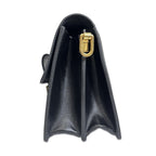Louis Vuitton Dauphine MM Monogram Jacquard Black Shoulder Bag — view 4