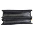 Louis Vuitton Dauphine MM Monogram Jacquard Black Shoulder Bag — view 5