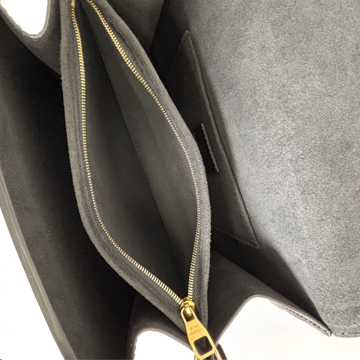 Louis Vuitton Dauphine MM Monogram Jacquard Black Shoulder Bag — view 9