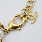 Chanel Necklace A24 Coco Mark Faux Pearl Color Stone Pink Accessory Box — view 5