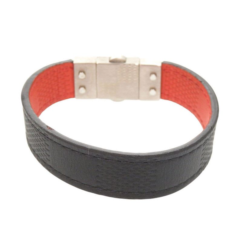 Louis Vuitton Reversible Damier Infini Black Red Bracelet 1228 — view 4