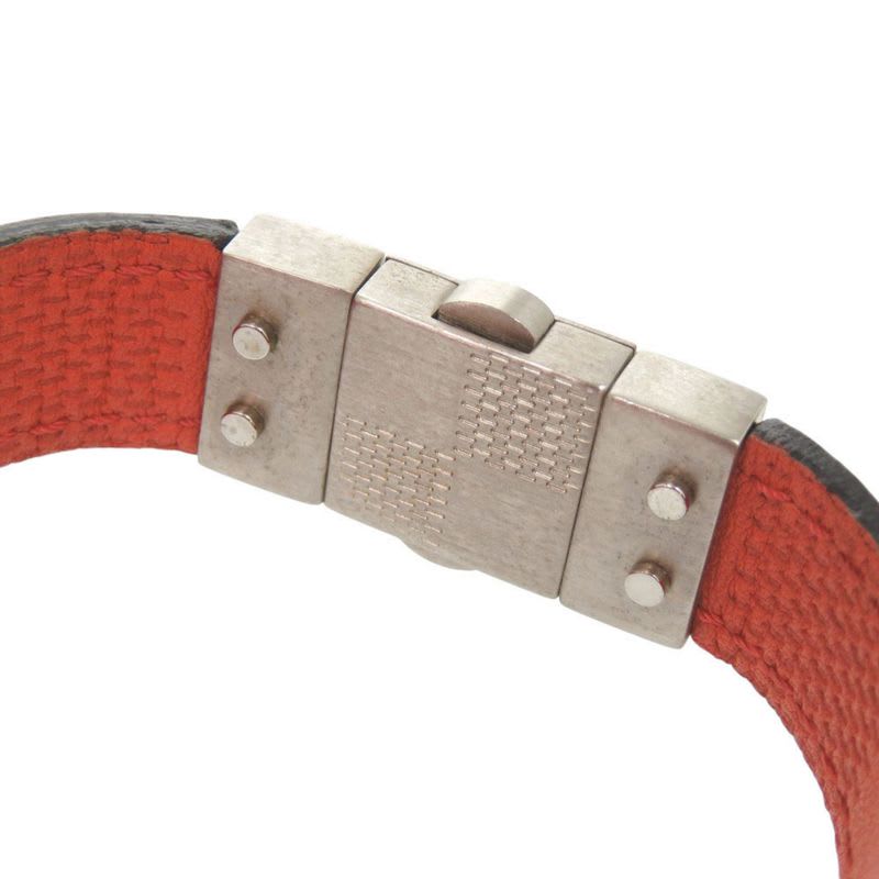 Louis Vuitton Reversible Damier Infini Black Red Bracelet 1228 — view 8
