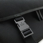 Gucci Sherry Line Body Bag Shoulder Crossbody Nylon Canvas Leather Black — view 9