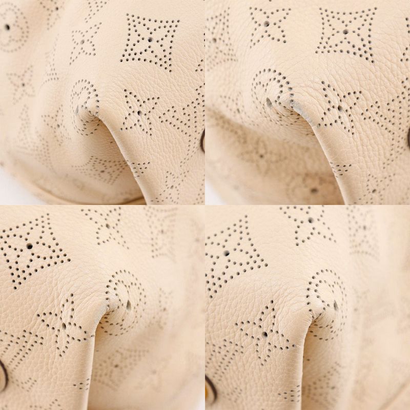 Louis Vuitton Sealth PM Monogram Mahina Opal Beige Ar1101 Handbag — view 4