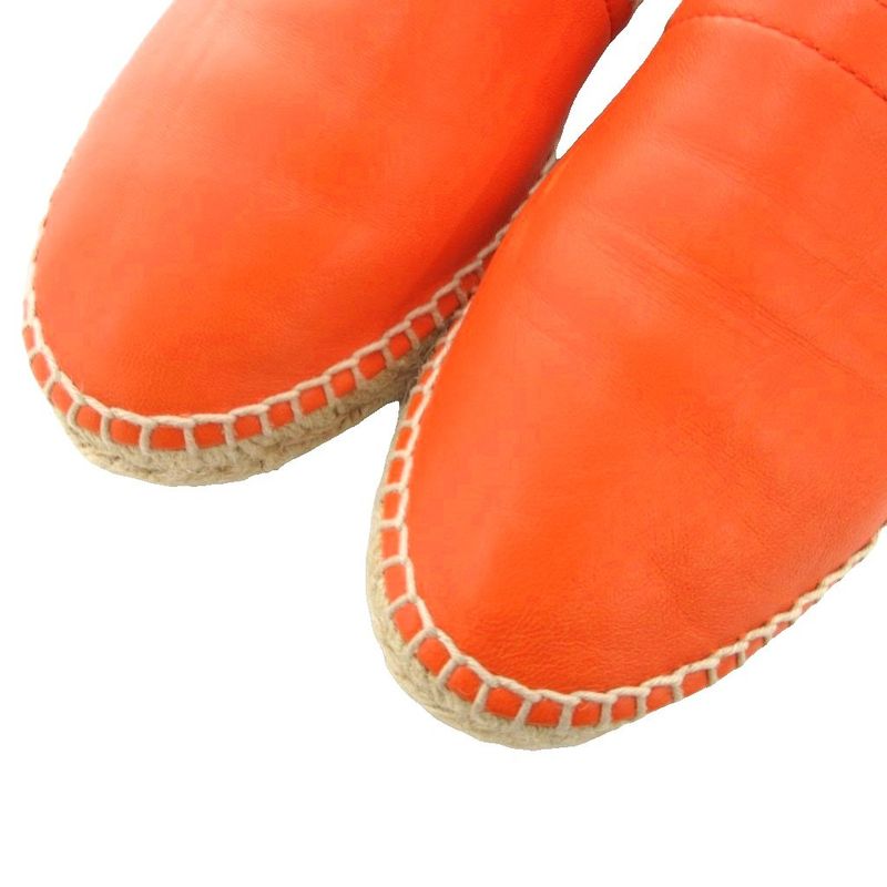 Loewe Espadrille Slip-on Anagram 36 Orange Iu Gy18 — view 9