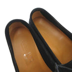 Gucci Horsebit Loafers Moccasins Suede Leather 35 Black Js Gy18 — view 6