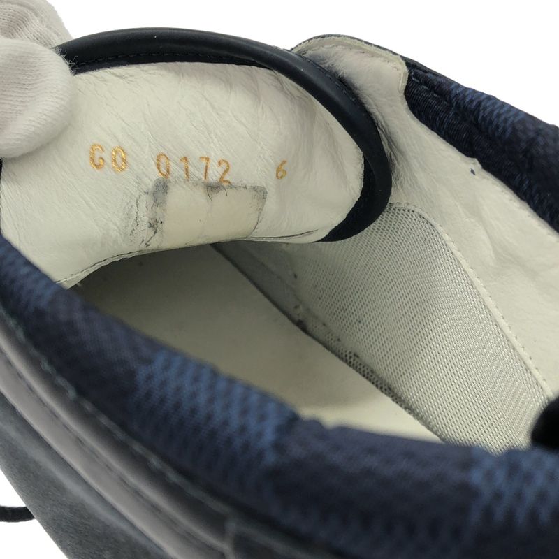 Louis Vuitton America's Cup Leather Chukka Sneakers Blue 6 — view 6