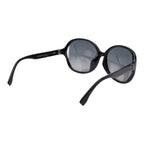 Fendi FF Logo Sunglasses Wellington Gradient Lens Ff0032 F S Black Acetate — view 2