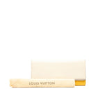 Louis Vuitton Epi Portefeuille Flor White Yellow Leather — view 7