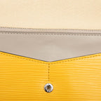 Louis Vuitton Epi Portefeuille Flor White Yellow Leather — view 5