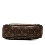 Louis Vuitton Monogram Odeon NM PM Crossbody Bag Brown Black — view 3
