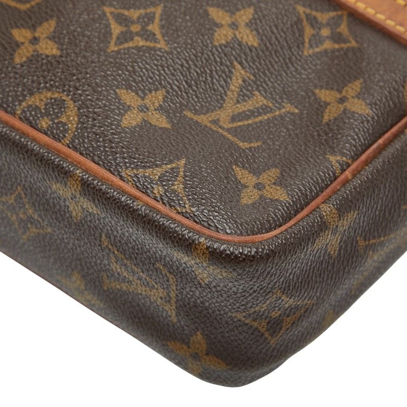 Louis Vuitton Monogram Compiegne 23 Brown Leather — view 5