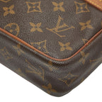Louis Vuitton Monogram Compiegne 23 Brown Leather — view 5