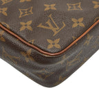 Louis Vuitton Monogram Compiegne 23 Brown Leather — view 7