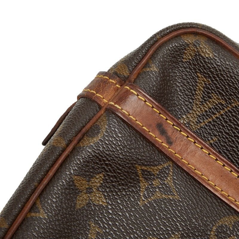 Louis Vuitton Monogram Compiegne 23 Brown Leather — view 8