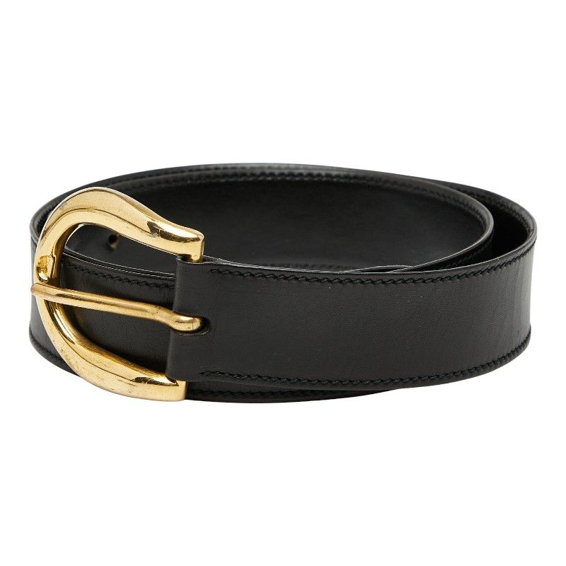 Gucci Belt Size 90 36 Black Leather — view 3