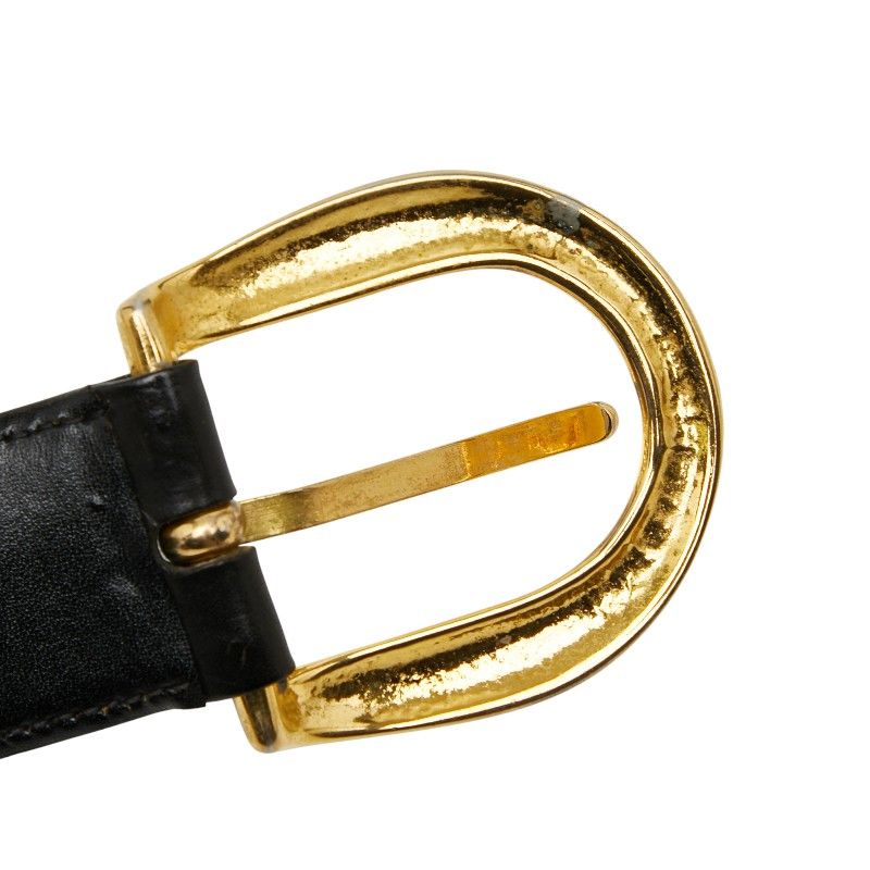Gucci Belt Size 90 36 Black Leather — view 6