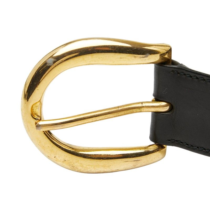 Gucci Belt Size 90 36 Black Leather — view 5