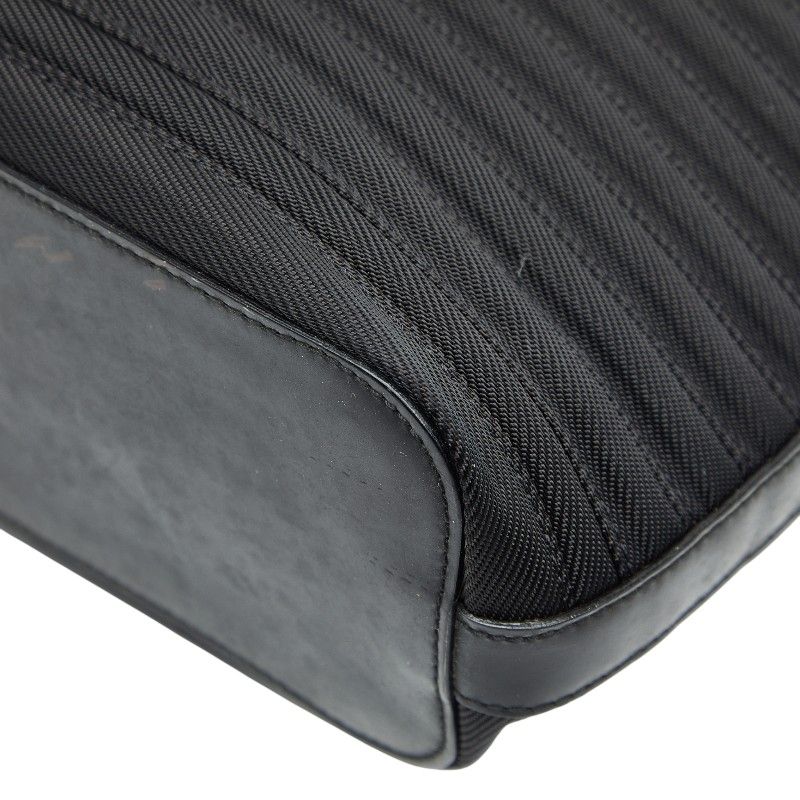 Gucci Bamboo Shoulder Bag 2-Way 000 1705 Black Nylon — view 4