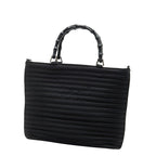 Gucci Bamboo Shoulder Bag 2-Way 000 1705 Black Nylon — view 2