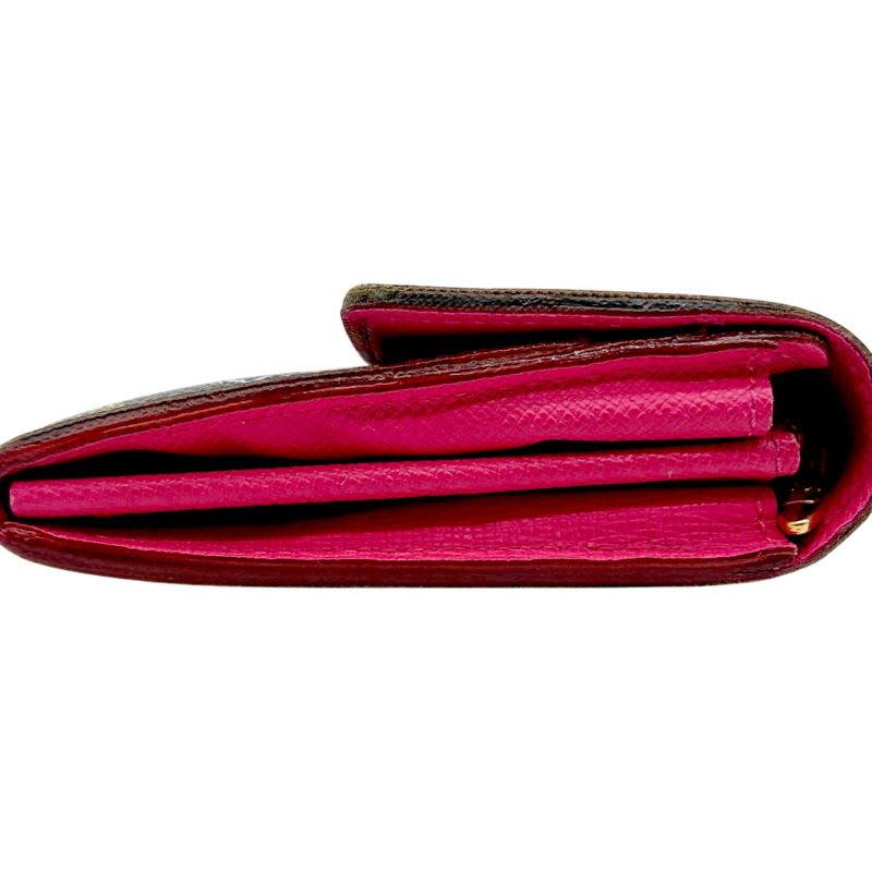 Louis Vuitton Sarah Multicolor Long Wallet Monogram Black — view 4