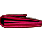 Louis Vuitton Sarah Multicolor Long Wallet Monogram Black — view 5