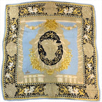 Fendi Scarf Silk Blue — view 6