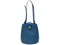 Louis Vuitton Cluny Shoulder Bag Epi Leather Blue Gold