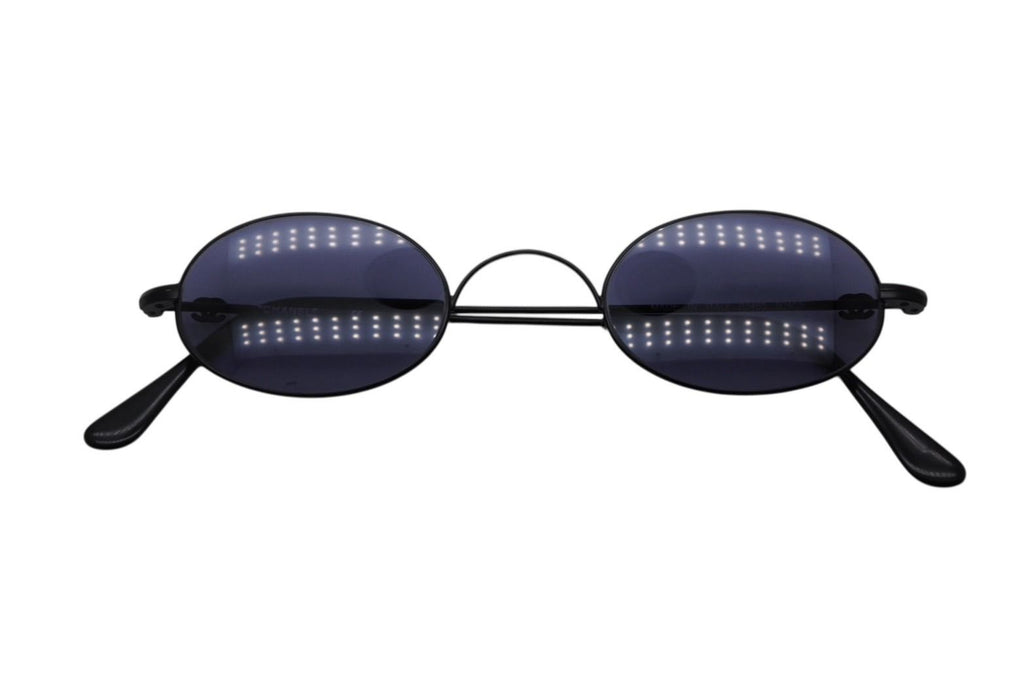 Chanel Oval Sunglasses Eyewear CC Logo Black