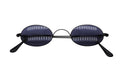 Chanel Oval Sunglasses Eyewear CC Logo Black