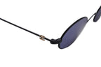 Chanel Oval Sunglasses Eyewear CC Logo Black — view 7