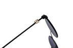 Chanel Oval Sunglasses Eyewear CC Logo Black — view 6