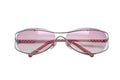 Chanel Sunglasses Eyewear CC Logo Pink Silver