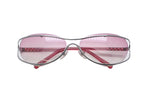 Chanel Sunglasses Eyewear CC Logo Pink Silver