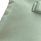 Prada Pouch Light Green Satin 210 Ribbon — view 7