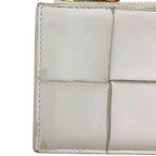 Bottega Veneta Coin Case White Cassette Purse — view 8