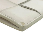 Bottega Veneta Coin Case White Cassette Purse — view 5