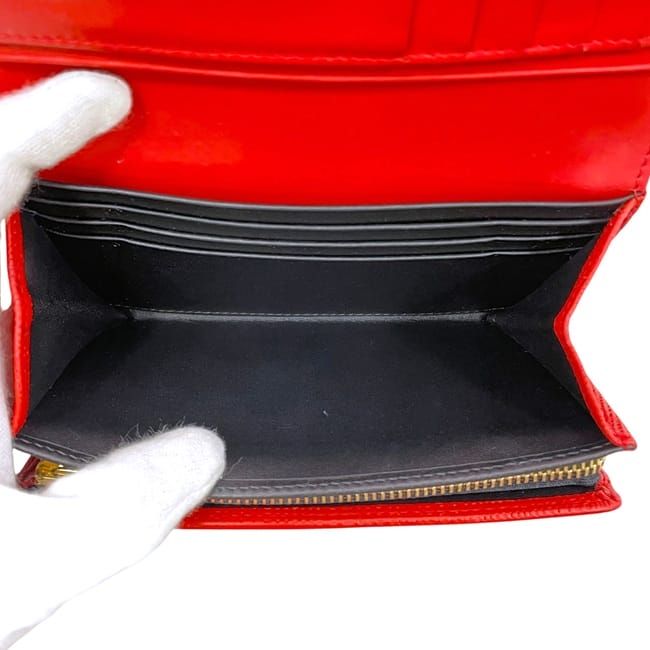 Loewe Bifold Wallet Red Linen Anagram 101.88 K98 — view 7