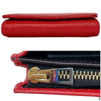 Loewe Bifold Wallet Red Linen Anagram 101.88 K98 — view 4