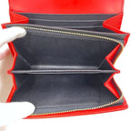 Loewe Bifold Wallet Red Linen Anagram 101.88 K98 — view 8